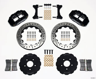 compare product Wilwood Narrow Superlite 6R Front Hat Kit 13.06in Drilled Mitsubishi EVO VIII