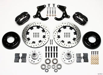 compare product Wilwood Forged Dynalite Front Kit 12.19in Drilled 55-57 Chevy
