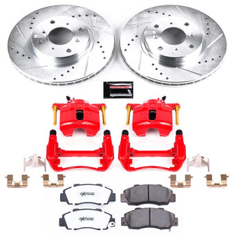compare product Power Stop 93-96 Honda Prelude Front Z26 Street Warrior Brake Kit w/Calipers