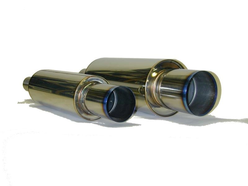 HKS Universal Stainless Hi Power 170mm Titanium Muffler - My Store