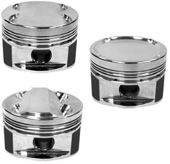 compare product Manley 94-01 Acura Integra GSR (B18C1) 81mm STD Bore 9.0:1 Dish Piston Set with Rings