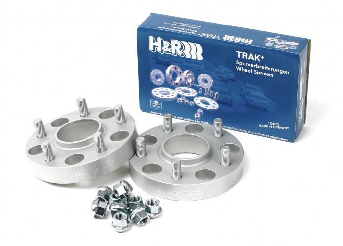 H&R Trak+ 15mm DR Wheel Adaptor Bolt 5/130 Center Bore 71.6 Bolt Thread 14x1.5 - Black - My Store